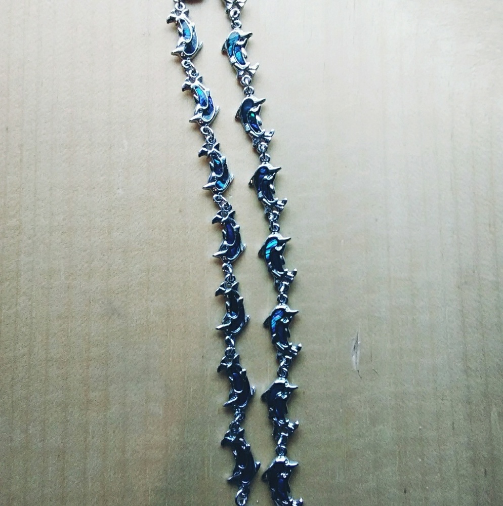 Silver Dolphin Necklace
